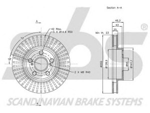sbs 1815314572 stabdžių diskas 
 Dviratė transporto priemonės -> Stabdžių sistema -> Stabdžių diskai / priedai
4351220700, 4351220701