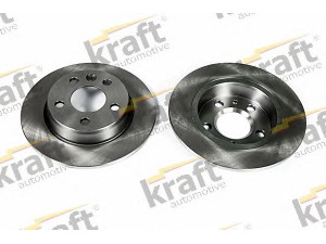 KRAFT AUTOMOTIVE 6050500 stabdžių diskas 
 Stabdžių sistema -> Diskinis stabdys -> Stabdžių diskas
1001094, 1023605, 1045995, 7M0 615 601 A