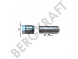 BERGKRAFT BK1600224AS remonto komplektas, stabdžių apkaba