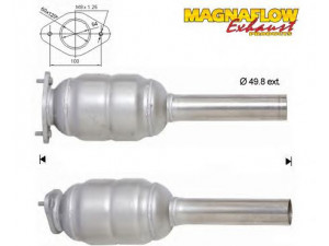 MAGNAFLOW 71819D katalizatoriaus keitiklis 
 Išmetimo sistema -> Katalizatoriaus keitiklis
46774573