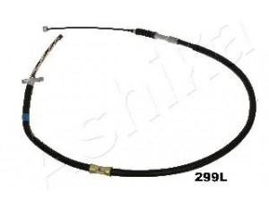 ASHIKA 131-02-299L trosas, stovėjimo stabdys 
 Stabdžių sistema -> Valdymo svirtys/trosai
46430-44010