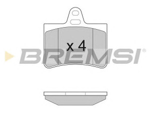 BREMSI BP2938 stabdžių trinkelių rinkinys, diskinis stabdys 
 Techninės priežiūros dalys -> Papildomas remontas
425217, 425290, 425334, E172231