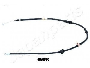 JAPANPARTS BC-595R trosas, stovėjimo stabdys 
 Stabdžių sistema -> Valdymo svirtys/trosai
MB520363