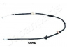 JAPANPARTS BC-595R trosas, stovėjimo stabdys 
 Stabdžių sistema -> Valdymo svirtys/trosai
MB520363