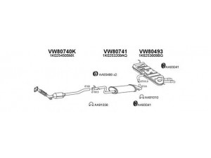 VENEPORTE 800567 išmetimo sistema 
 Išmetimo sistema -> Išmetimo sistema, visa