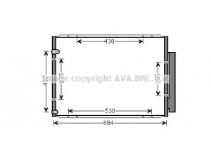 AVA QUALITY COOLING TO5574D kondensatorius, oro kondicionierius 
 Oro kondicionavimas -> Kondensatorius
8846048060, 8846048061