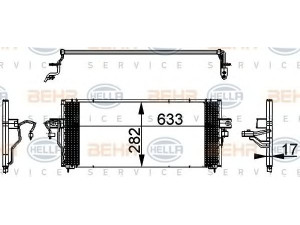 HELLA 8FC 351 317-731 kondensatorius, oro kondicionierius 
 Oro kondicionavimas -> Kondensatorius
92110-2M123