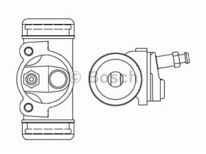 BOSCH F 026 002 385 rato stabdžių cilindras 
 Stabdžių sistema -> Ratų cilindrai
47550 26130, 47550 30140, 47550 35260