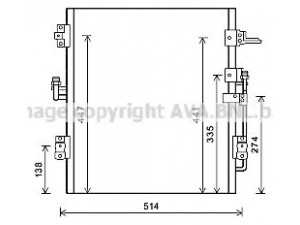 AVA QUALITY COOLING TOA5674 kondensatorius, oro kondicionierius
8846060180