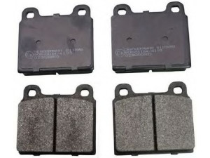 DENCKERMANN B110850 stabdžių trinkelių rinkinys, diskinis stabdys 
 Techninės priežiūros dalys -> Papildomas remontas
251698151, 251698151A, 251698151B