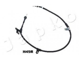 JAPKO 131H49R trosas, stovėjimo stabdys 
 Stabdžių sistema -> Valdymo svirtys/trosai
597602C310, 597602C310