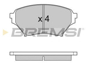 BREMSI BP2990 stabdžių trinkelių rinkinys, diskinis stabdys 
 Techninės priežiūros dalys -> Papildomas remontas
N0Y73328Z, N0Y93323Z, NCY33323Z