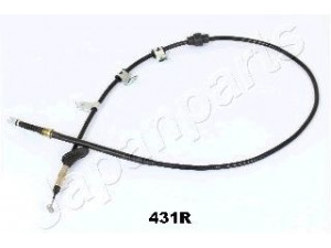 JAPANPARTS BC-431R trosas, stovėjimo stabdys 
 Stabdžių sistema -> Valdymo svirtys/trosai
47510ST3E51
