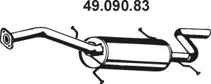 EBERSPÄCHER 49.090.83 galinis duslintuvas 
 Išmetimo sistema -> Duslintuvas
B521-40-100E