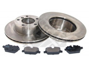 MAPCO 47889 stabdžių rinkinys, diskiniai stabdžiai 
 Stabdžių sistema -> Diskinis stabdys -> Stabdžių remonto rinkinys