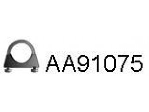VENEPORTE AA91075 spaustukas, išmetimo sistema 
 Dviratė transporto priemonės -> Išmetimo sistema -> Atskiros surinkimo dalys -> Užveržimo elementas