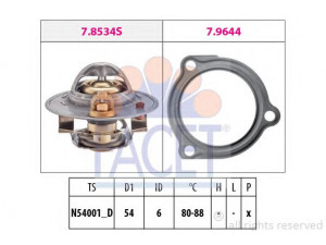 FACET 7.8587 termostatas, aušinimo skystis 
 Aušinimo sistema -> Termostatas/tarpiklis -> Thermostat
8 AG2-15-171, 8 AG2-15-171 A, 8 AG8-15-171