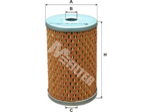 MFILTER DE 686 kuro filtras 
 Techninės priežiūros dalys -> Papildomas remontas
5017 832, 2193, 2497, 7 701 203 657