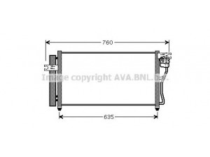 AVA QUALITY COOLING HY5178 kondensatorius, oro kondicionierius