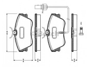 BOSCH 0 986 TB2 028 stabdžių trinkelių rinkinys, diskinis stabdys 
 Techninės priežiūros dalys -> Papildomas remontas
7D0 695 151 B, 7D0 698 151 B, 7D0 698 151 G