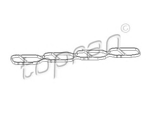 TOPRAN 207 616 tarpiklis, įsiurbimo kolektorius 
 Variklis -> Tarpikliai -> Tarpiklis, įsiurbimo kolektorius
73501362, 0348 W2, 73501362, 1 539 476