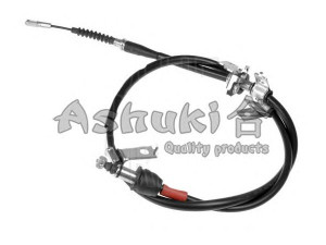 ASHUKI HRK12897 trosas, stovėjimo stabdys 
 Stabdžių sistema -> Valdymo svirtys/trosai
59770-07310, 59770-07310