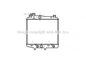 AVA QUALITY COOLING DU2014 radiatorius, variklio aušinimas 
 Aušinimo sistema -> Radiatorius/alyvos aušintuvas -> Radiatorius/dalys
1640087769, 1640087F07