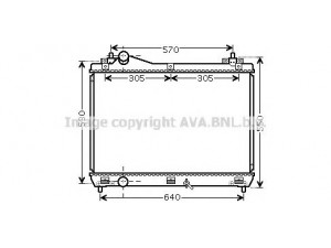 AVA QUALITY COOLING SZ2104 radiatorius, variklio aušinimas 
 Aušinimo sistema -> Radiatorius/alyvos aušintuvas -> Radiatorius/dalys
1770065J00, 1770065J20
