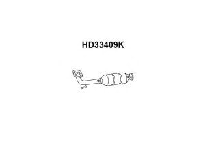 VENEPORTE HD33409K katalizatoriaus keitiklis 
 Išmetimo sistema -> Katalizatoriaus keitiklis
18160PNFG00