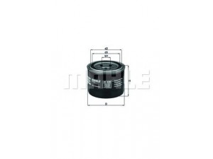 KNECHT OC 230 alyvos filtras 
 Techninės priežiūros dalys -> Techninės priežiūros intervalai
5006227, 5010038, 5012574, 93156093