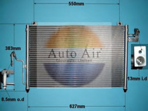 AUTO AIR GLOUCESTER 16-1189A kondensatorius, oro kondicionierius 
 Oro kondicionavimas -> Kondensatorius
B25SF61480, C10061480B