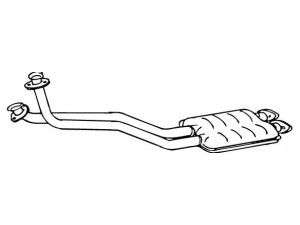 WALKER 15292 priekinis duslintuvas
