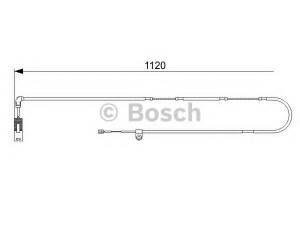 BOSCH 1 987 473 010 įspėjimo kontaktas, stabdžių trinkelių susidėvėjimas 
 Stabdžių sistema -> Susidėvėjimo indikatorius, stabdžių trinkelės
SOE 0000 11, SOE 0000 11