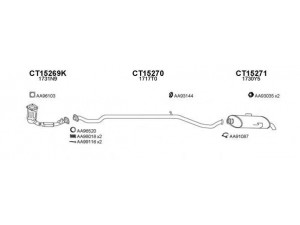 VENEPORTE 450005 išmetimo sistema 
 Išmetimo sistema -> Išmetimo sistema, visa
