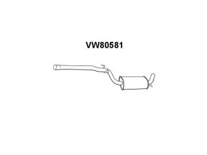 VENEPORTE VW80581 vidurinis duslintuvas
1T0253209D