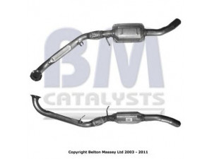 BM CATALYSTS BM80360H katalizatoriaus keitiklis 
 Išmetimo sistema -> Katalizatoriaus keitiklis
1694900650, 1694902952, 169490650
