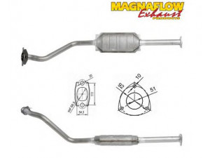 MAGNAFLOW 85883 katalizatoriaus keitiklis 
 Išmetimo sistema -> Katalizatoriaus keitiklis
25146008