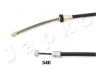 JAPKO 131540 trosas, stovėjimo stabdys 
 Stabdžių sistema -> Valdymo svirtys/trosai
MB256179