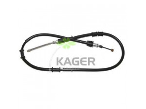 KAGER 19-6141 trosas, stovėjimo stabdys 
 Stabdžių sistema -> Valdymo svirtys/trosai
597701C800