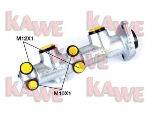 KAWE B1121 pagrindinis cilindras, stabdžiai 
 Stabdžių sistema -> Pagrindinis stabdžių cilindras
460184, 7700666325, 7700666326