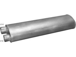 POLMO 69.48 galinis duslintuvas 
 Išmetimo sistema -> Duslintuvas
676.490.0001, 676.490.0501, 676.490.0801