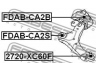 FEBEST 2720-XC60F atramos/vairo trauklė
31317665, 31317666
