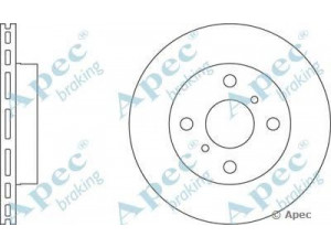 APEC braking DSK307 stabdžių diskas 
 Dviratė transporto priemonės -> Stabdžių sistema -> Stabdžių diskai / priedai
435120D010, 4351252020, 4351252050