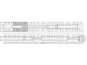 BORG & BECK BWL3073 įspėjimo kontaktas, stabdžių trinkelių susidėvėjimas
SOE100010