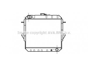 AVA QUALITY COOLING TO2136 radiatorius, variklio aušinimas
1640061070