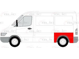 BLIC 6504-01-3546531P sparnas 
 Kėbulas -> Kėbulo dalys/ sparnas/buferis -> Sparnas/montavimo dalys