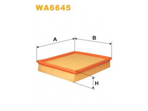 WIX FILTERS WA6645 oro filtras 
 Techninės priežiūros dalys -> Techninės priežiūros intervalai
GFE2412, PHE100460, PHE100461