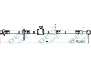 APEC braking HOS3148 stabdžių žarnelė 
 Stabdžių sistema -> Stabdžių žarnelės
46410SN7000, 46410SN7003, GBH90264
