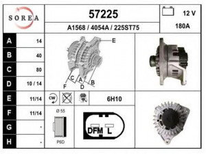 EAI 57225 kintamosios srovės generatorius
504280012, 51787165