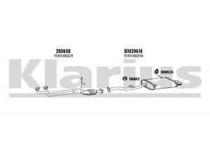 KLARIUS 060323U išmetimo sistema 
 Išmetimo sistema -> Išmetimo sistema, visa